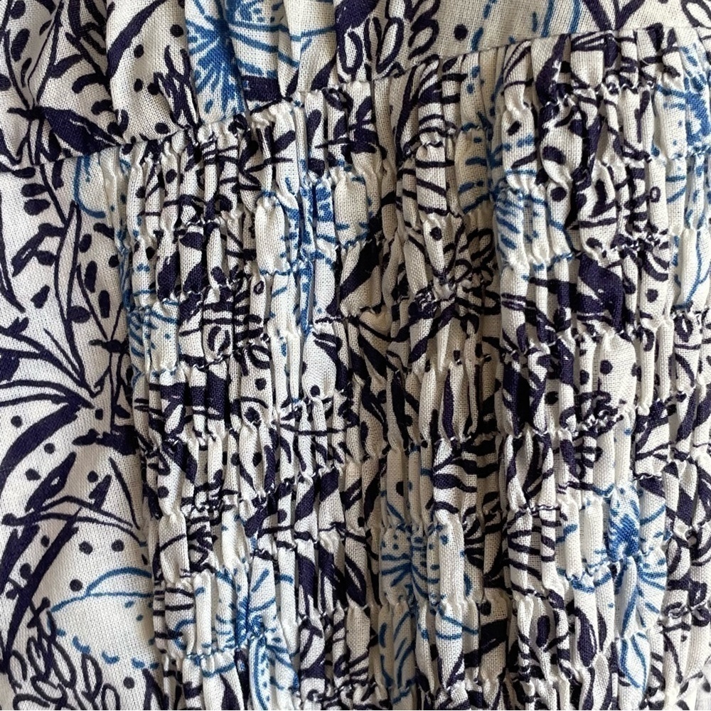 Karen Millen Tiered Halter Dress Butterflies and Foliage‎ Pattern Size 4 - Picture 3 of 12